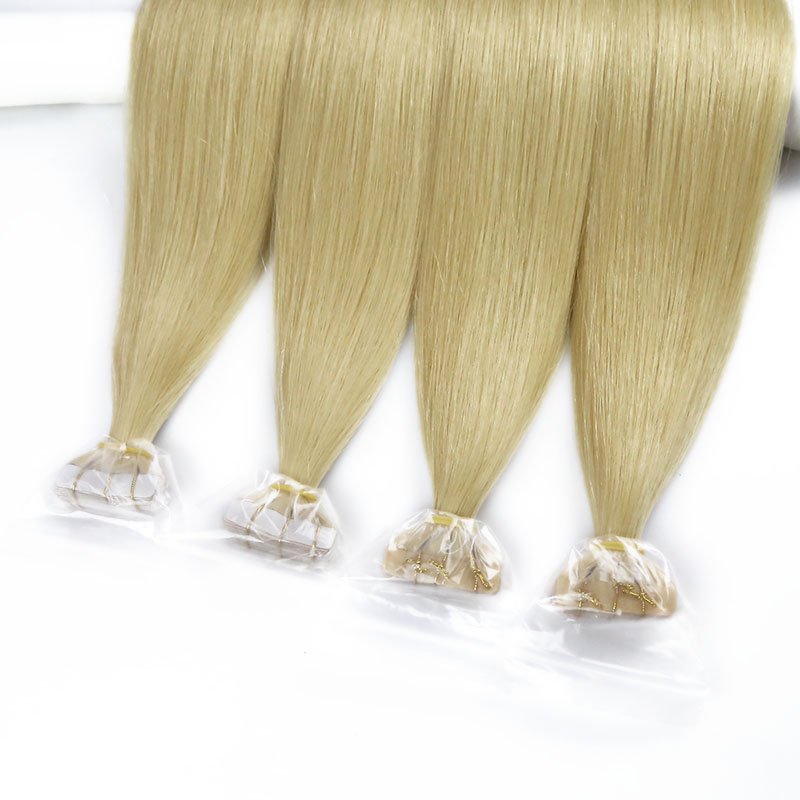 Wholesale 12A Straight Tape In Hair Extension Seamless Invisible Tape In High Quality Virgin Hair extensions